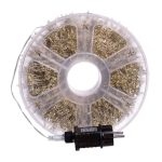 Новорічна гірлянда Хвойна лапа 100 м 3000 LED білий провід Синє сяйво D3000L100MWBL