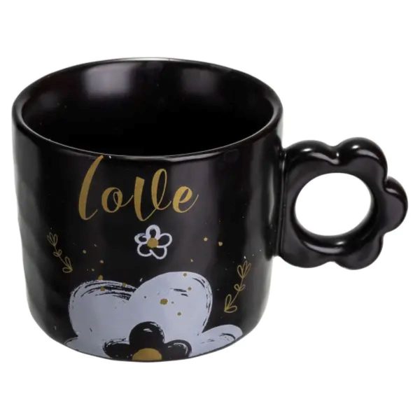 Порцелянова чашка для чаю та кави Love 250 мл – ідеальний подарунок FM-14B