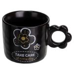 Чашка для чаю та кави порцелянова 420 (мл) гарна оригінальна кружка на подарунок FM-14C