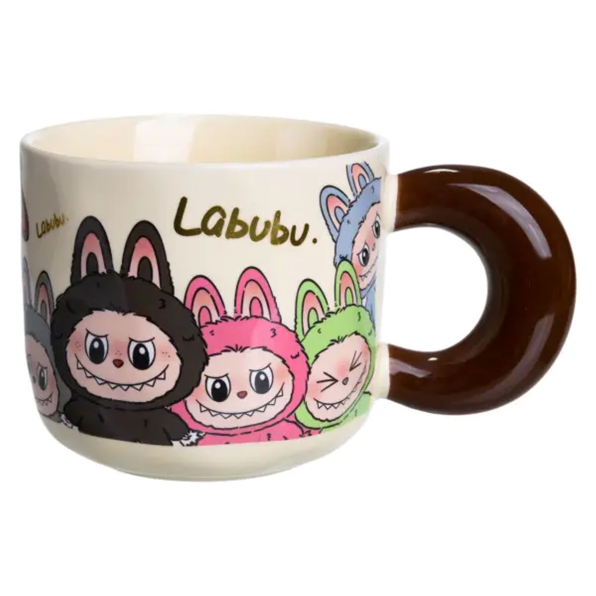 FM-21C Чашка порцелянова Labubu 400 (мл) подарункова Yiwu FM-21C - Зображення 1