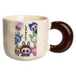 Чашка порцелянова Labubu Brighten Your Day 400 (мл) подарункова кружка прикольна чашка для дітей на подарунок FM-21D