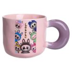 Чашка порцелянова Labubu Brighten Your Day 400 (мл) подарункова кружка прикольна чашка для дітей на подарунок FM-22B