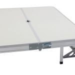 Складаний алюмінієвий стіл трансформер + 4 стільці для пікніка у валізі набір туристичних складних меблів G03-2 - Зображення 4