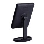 Дзеркало косметичне 21х16 см 16 LED Чорне HP-10-3AB - Зображення 2