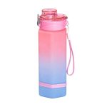 Пляшка для води Keep Going 650 мл з наклейками рожева HP-14-47P - Зображення 4