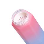 Пляшка для води Keep Going 650 мл з наклейками рожева HP-14-47P - Зображення 5