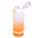 Пляшка для води Keep Going 650 мл з наклейками  біла HP-14-47W - Зображення 3