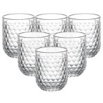 Набір склянок 6 шт по 250 мл Прозорий HP-19-105