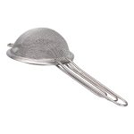 Набір ситечок 3 штуки для чаю, круп і борошна 8,10 і 12 см з нержавіючої сталі Сріблястий HP-19-12 - Зображення 4