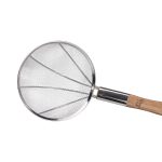 Шумівка "павук" з дерев'яною ручкою Ø 24 см для фритюру та вока HP-19-19-24CM - Зображення 4