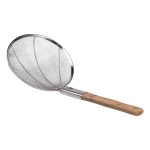 Шумівка "павук" з дерев'яною ручкою Ø 24 см для фритюру та вока HP-19-19-24CM - Зображення 3