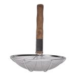 Шумівка "павук" з дерев'яною ручкою Ø 28 см для фритюру та вока HP-19-19-28CM - Зображення 4