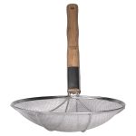 Шумівка "павук" з дерев'яною ручкою Ø 32 см для фритюру та вока HP-19-19-32CM - Зображення 2
