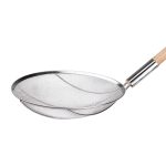 Шумівка "павук" з дерев'яною ручкою Ø 32 см для фритюру та вока HP-19-19-32CM - Зображення 5