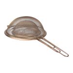 Набір ситечок 3 штуки для борошна і круп з нержавіючої сталі Мідний HP-19-22 - Зображення 4