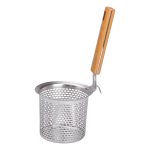 Сито з нержавіючої сталі для фритюру та варіння 10х8 см HP-19-25 - Зображення 3