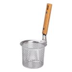 Сито з нержавіючої сталі для фритюру та варіння 10х8 см HP-19-25 - Зображення 4