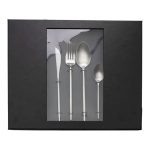 Набір столових приборів 24 предмети столовий набір на 6 персон Сріблястий HP-20-16 - Зображення 4