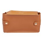 Серветниця з еко шкіри 21х12х8 см контейнер для серветок в автомобіль Коричневий HP-3-210BR - Зображення 4