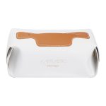 Серветниця з еко шкіри 21х12х8 см контейнер для серветок в автомобіль Білий HP-3-210W - Зображення 2