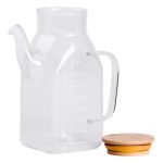 Ємність для олії та оцту з бамбуковою кришкою 750 мл HP-34-1 - Зображення 4