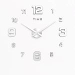 Годинник настінний діаметр 10 см круглий на кухню в стилі лофт HP-3Y-1S