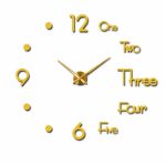 Годинник настінний діаметр 12 см круглий HP-3Y-4BE