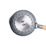 Сковорода алюмінієва 1 л з мармуровим антипригарним покриттям Ø 20 см, товсте дно MGC сірий HP-4-416G - Зображення 5