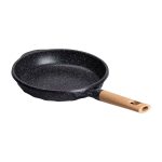 Алюмінієва сковорода 1,5 л, мармурове антипригарне покриття Ø 26 см, товсте дно MGC чорний HP-4-419B - Зображення 3