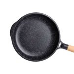 Алюмінієва сковорода 1,5 л, мармурове антипригарне покриття Ø 26 см, товсте дно MGC чорний HP-4-419B - Зображення 4