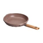 Алюмінієва сковорода 1,5 л, мармурове антипригарне покриття, Ø 26 см, товсте дно, кавовий MGC HP-4-419CO - Зображення 3