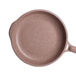 Алюмінієва сковорода 1,5 л, мармурове антипригарне покриття, Ø 26 см, товсте дно, кавовий MGC HP-4-419CO - Зображення 4