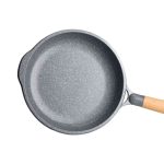 Алюмінієва сковорода 1,5 л, мармурове антипригарне покриття Ø 26 см, товсте MGC сірий HP-4-419G