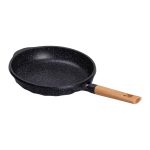 Алюмінієва сковорода 2,8 л з мармуровим покриттям антипригарним Ø 28 см товсте дно MGC чорний HP-4-420B - Зображення 3