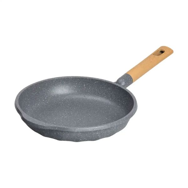 Алюмінієва сковорода 2,8 л, мармурове антипригарне покриття Ø 28 см, товсте дно MGC сірий HP-4-420G