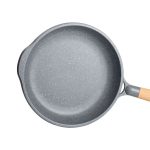 Алюмінієва сковорода 2,8 л, мармурове антипригарне покриття Ø 28 см, товсте дно MGC сірий HP-4-420G - Зображення 4