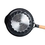 Алюмінієва сковорода 2,8 л мармурова з антипригарним покриттям Ø 28 см чорна MGC HP-4-425B - Зображення 6