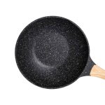 Алюмінієва сковорода 5,5 л, мармурове антипригарне покриття, Ø 30 см, з лопаткою для приготування MGC HP-4-448 - Зображення 5