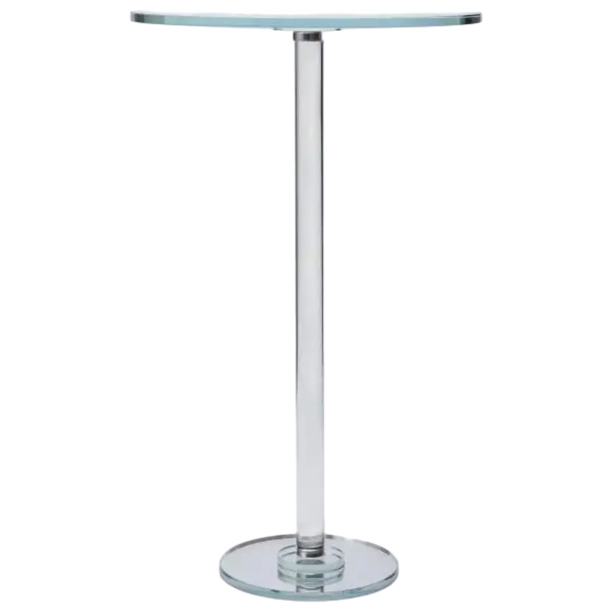 HP-4-87S_3-1 Тортівниця скляна на високій ніжці 30×50 см кругла підставка для торта, капкейків HP-4-87S - Зображення 1