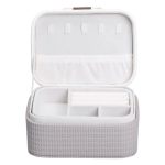 Скринька для прикрас з еко шкіри 15.5×11.5×8.5 ​​органайзер для ювелірних виробів HP-5-37BE