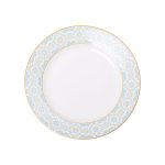 Тарілка десертна порцелянова 19 см з орнаментом HP-7-740