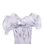 Декоративна скляна ваза для квітів 15.5 см фігурна ваза 100 мл Зелена HP-9-3 - Зображення 3