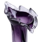 Ваза для квітів 20 см декоративна ваза для букета 110 мл Фіолетова HP-9-9 - Зображення 3