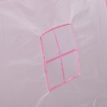 Дитячий ігровий намет будиночок для дівчаток 125×100×120 см намет будиночок для дітей Рожевий HP-S-1NDP - Зображення 4