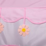 Дитячий ігровий намет будиночок для дівчаток 125×100×120 см намет будиночок для дітей Рожевий HP-S-1NDP - Зображення 5