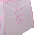 Дитячий ігровий намет будиночок для дівчаток 125×100×120 см намет будиночок для дітей Рожевий HP-S-1NDP - Зображення 7