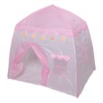 Дитячий ігровий намет будиночок для дівчаток 125×100×120 см намет будиночок для дітей Рожевий HP-S-1NDP - Зображення 8