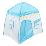 Дитячий ігровий намет будиночок 125×100×120 см намет будиночок для дітей Блакитний HP-S-1NDBL - Зображення 8