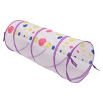 Намет дитячий 3 в 1 70×70×90 см ігровий намет з тунелем і басейном Фіолетовий HP-S-4NDV - Зображення 5