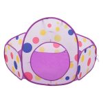 Намет дитячий 3 в 1 70×70×90 см ігровий намет з тунелем і басейном Фіолетовий HP-S-4NDV - Зображення 10